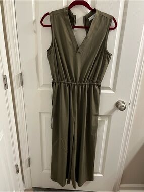 Calvin Klein Olive Jumpsuit